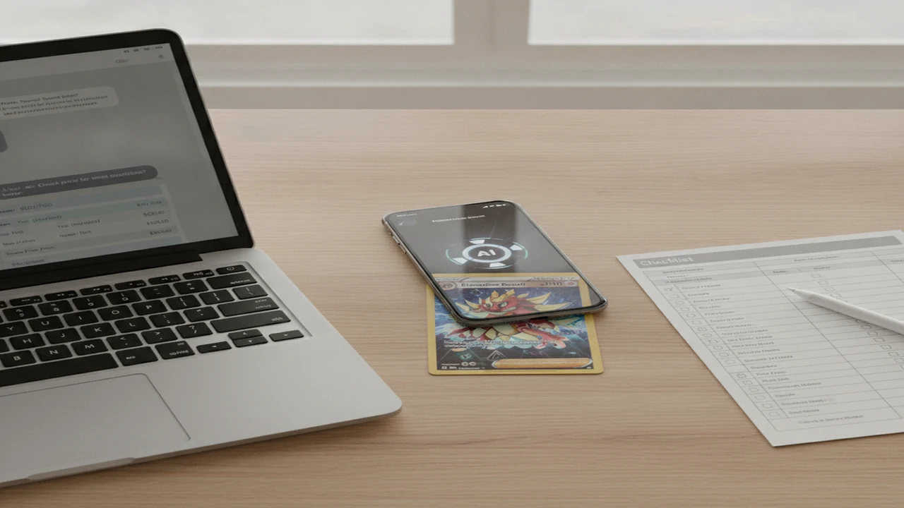 How to Use AI Chat and a Scanner to Value Pokemon Cards