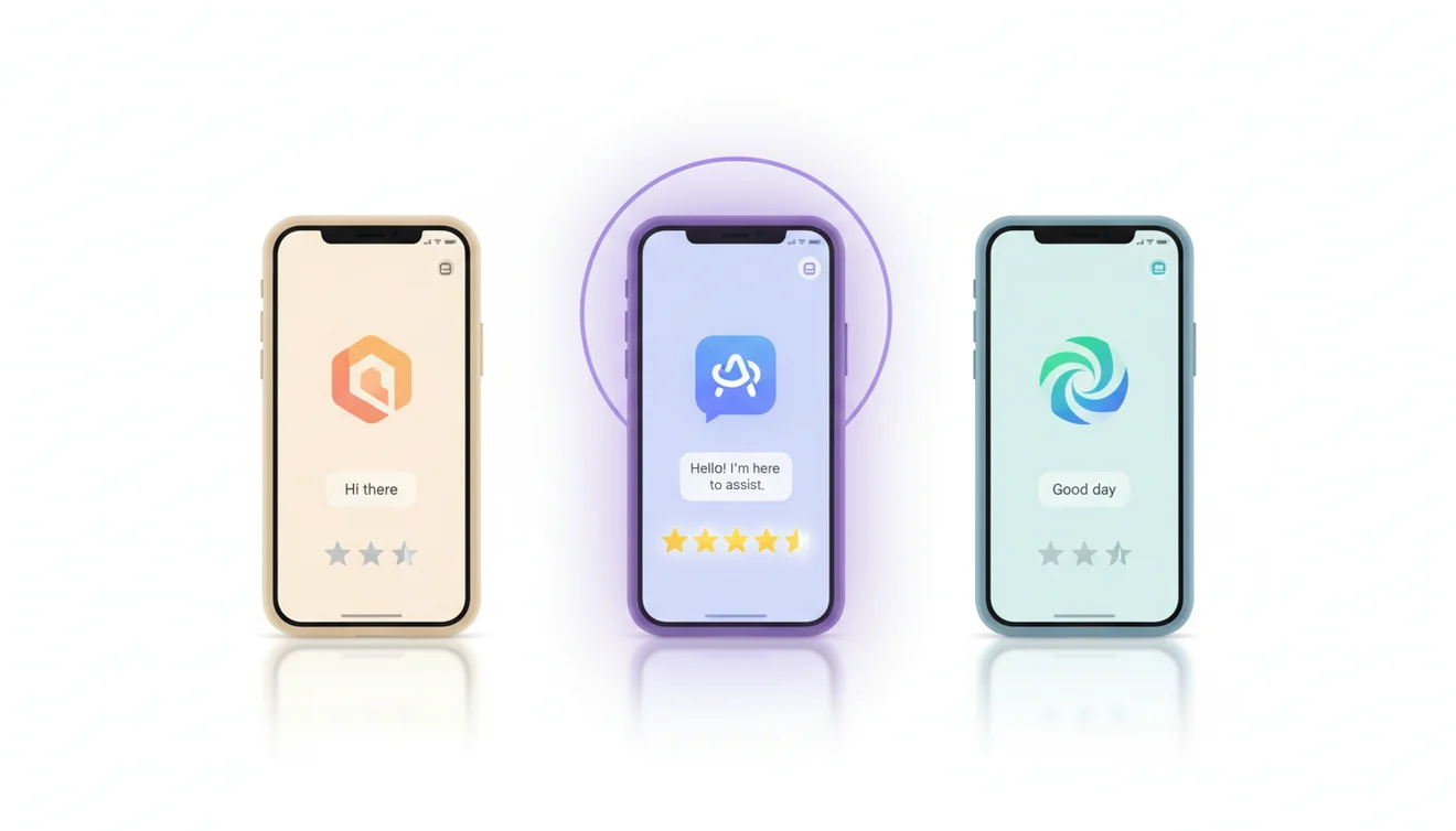 Best AI chat apps in 2026 ranked list with comparisons