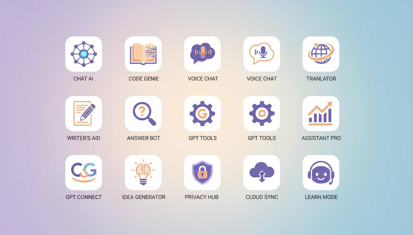 Best ChatGPT apps in 2026 ranked list showing top GPT-powered applications