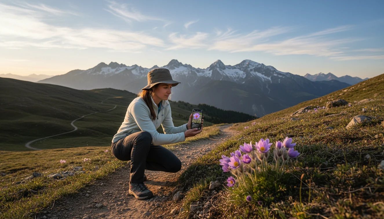 AI image identification app for plants, animals, and object recognition